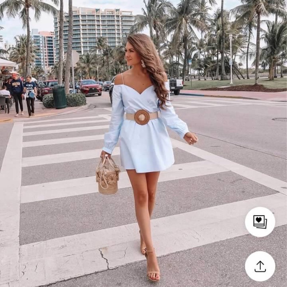 Revolve Leia Off the shoulder dress (super down)